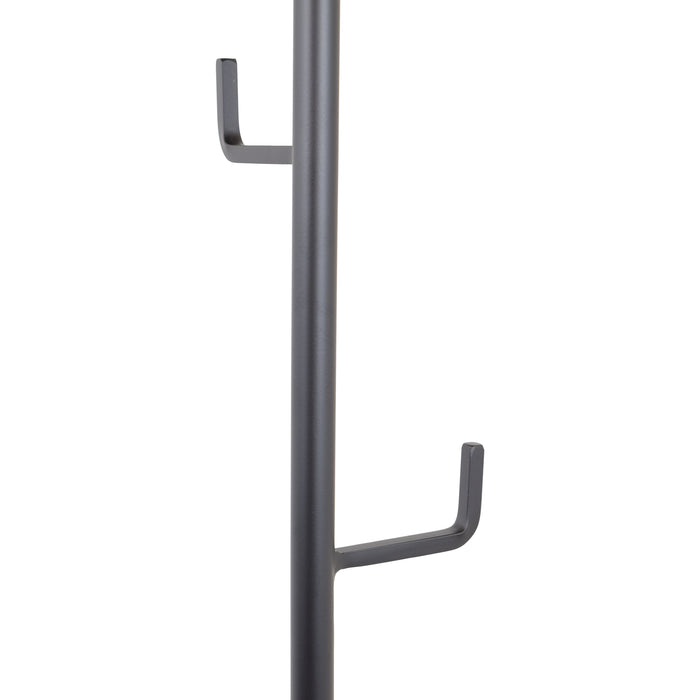LOFT42 Jake staande kapstok - Zwart - Metaal - 176x29x29