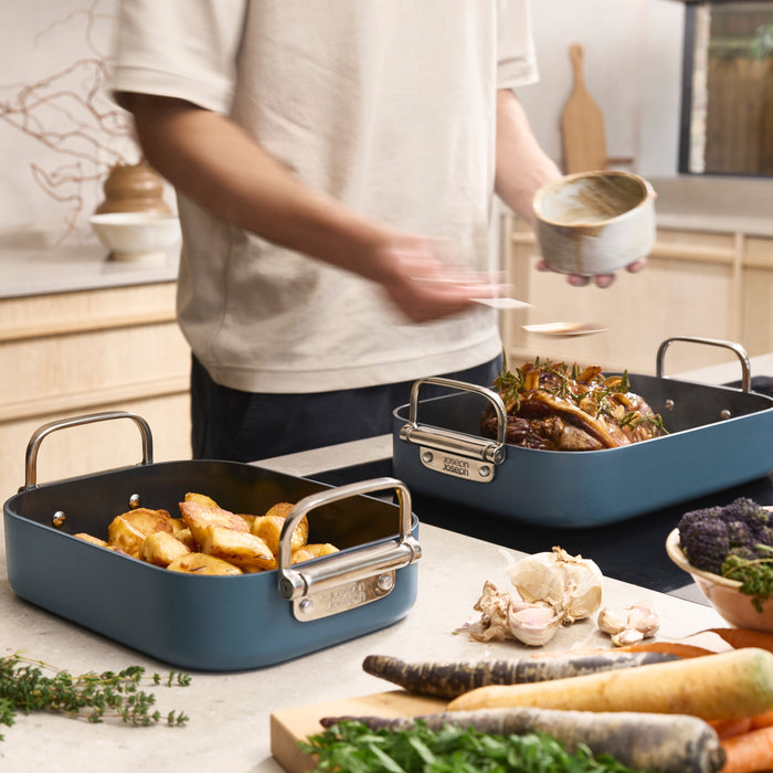 Joseph Joseph Space™ Braadslede met antiaanbaklaag - Medium