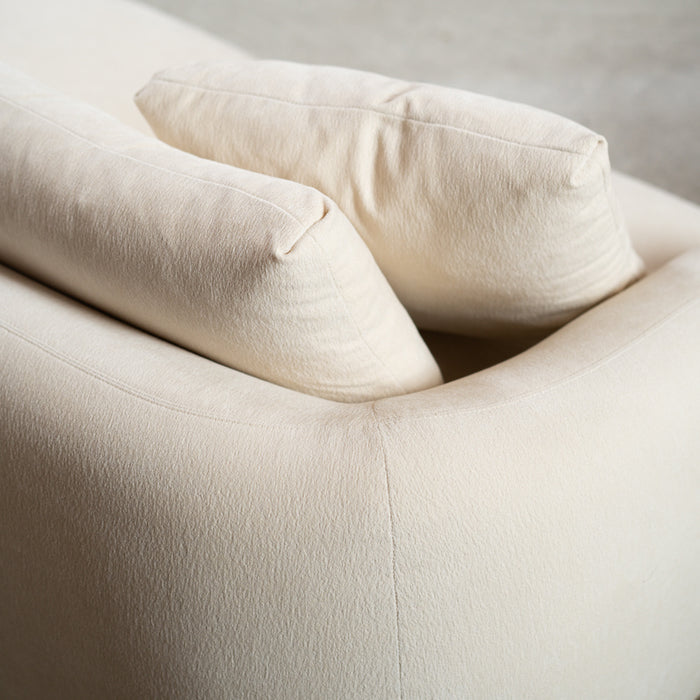 Bronx71 3-zitsbank Isa chenille off white