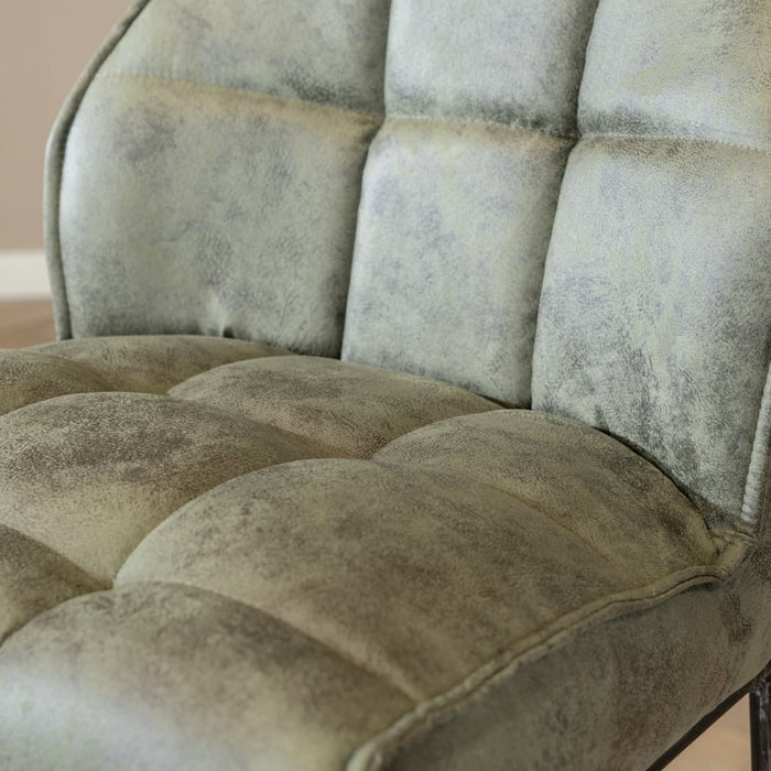 Bronx71 Industriële barkruk Abel olijfgroen 70 cm