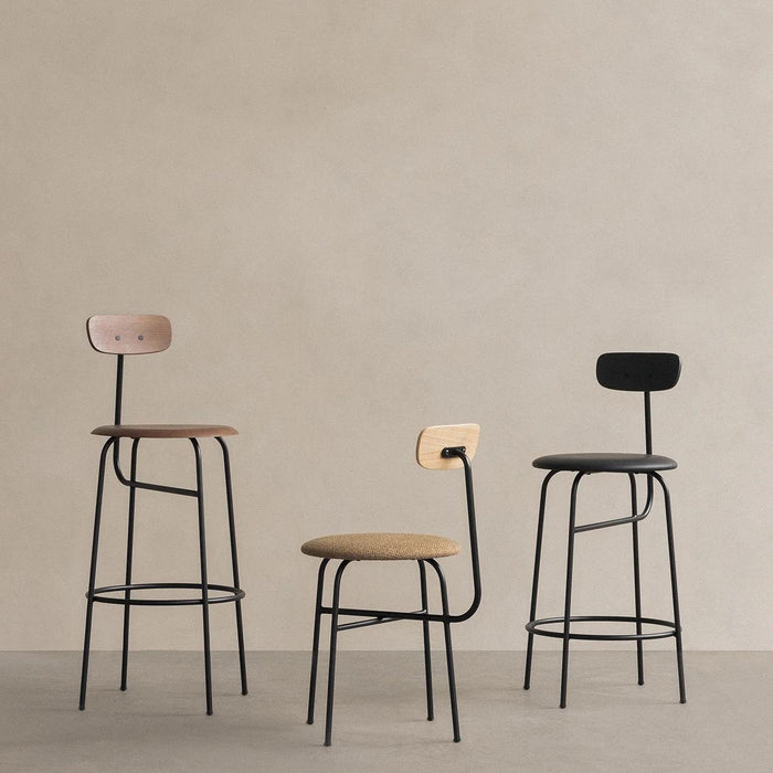 Audo Copenhagen Afteroom Counter barkruk H92 zitting Siërra 1001 zwart