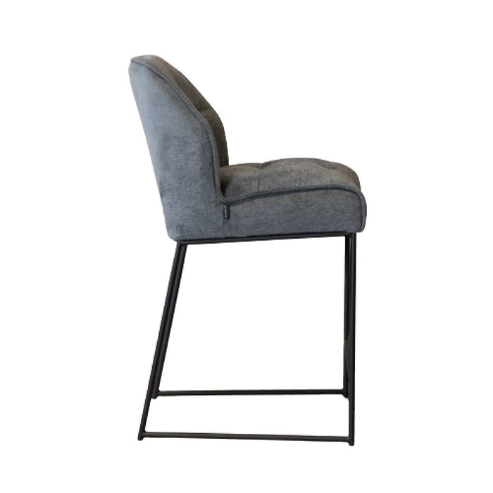 Bronx71 Scandinavische barkruk Jelle antraciet 70 cm