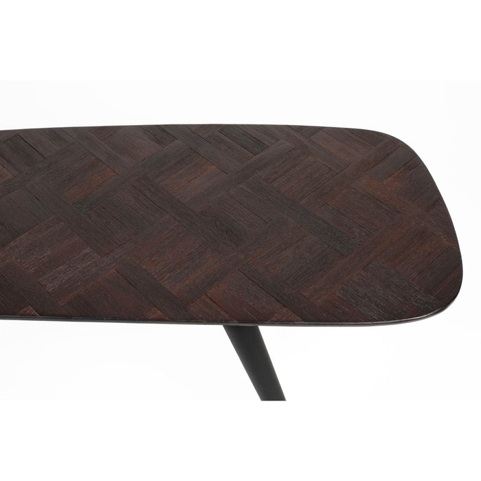 Housecraft Living Webster Bankje| Eettafelbankje Hout Zwart