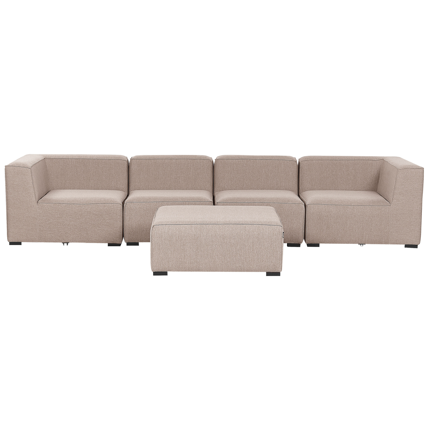 Beliani - AREZZO - Bankenset - Beige - Polyester