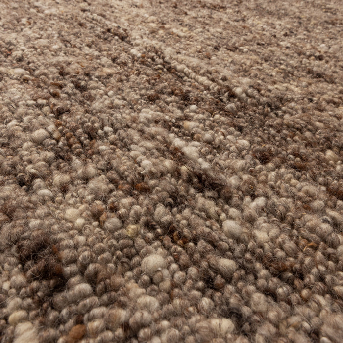 WOOOD vloerkleed Efia - Wol - Bruin Melange - 170x240 cm