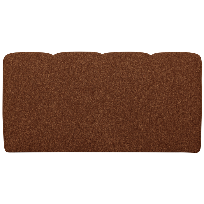 WOOOD Mojo Eetbankje Met Rugleuning 164 cm Mojo - Bouclé - Roest Bruin
