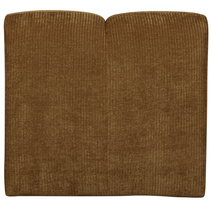 WOOOD Mojo 1-Zits Bank - Ribstof - Honing Geel - 74x80x97