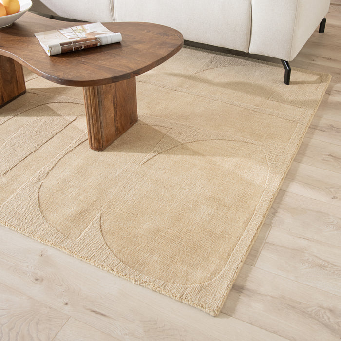 by fonQ Reform Vloerkleed 160 x 230 cm - Sand