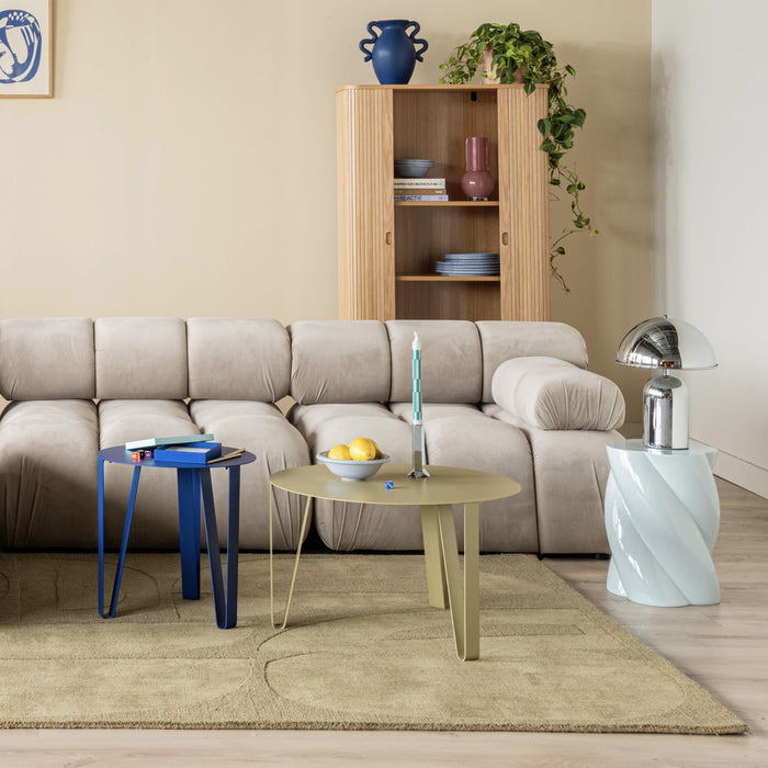 by fonQ Reform Vloerkleed 200 x 290 cm - Dusty Green