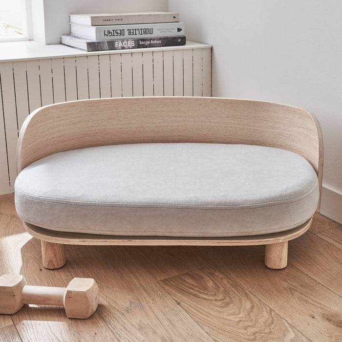 sweeek - Mand voor hond en kat, hout, B40 x D64 x H26cm