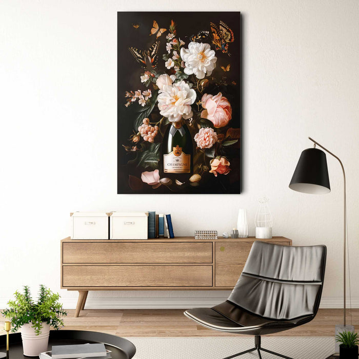 Reinders - Champagne Blossom - Glasschilderij 78x116cm