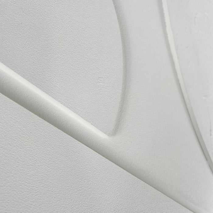 Reinders - Saturn - Relief Art Schilderij 100 x 70 cm - Wit