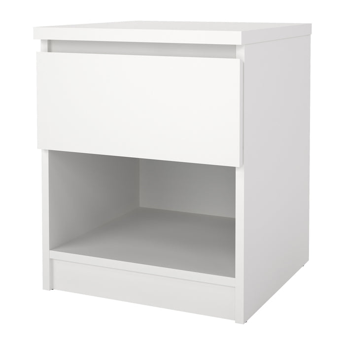 by fonQ basic Slide Nachtkastje - 1 lade - Wit