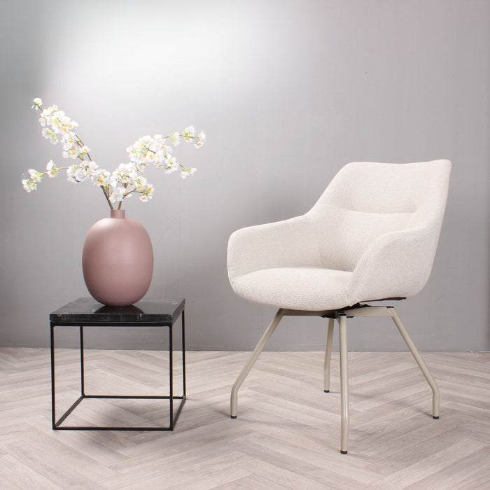 DS4U Rosario eetkamerstoel met beige poot - naturel