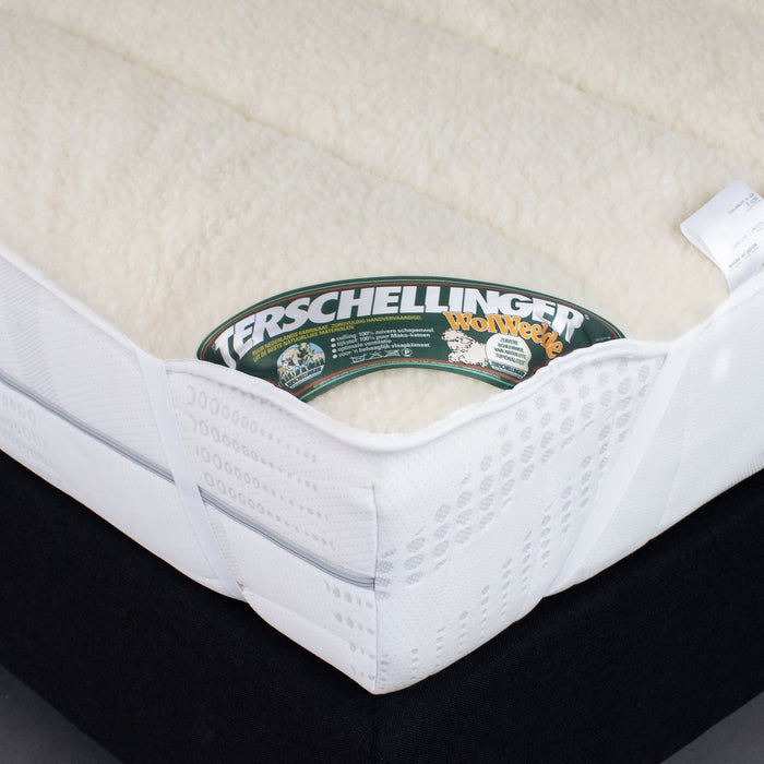 Terschellinger Wolweelde - Zuiver Wollen Matrasoplegger - 160 x 210