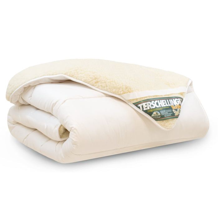 Terschellinger Wolweelde - Zuiver Wollen Matrasoplegger - 160 x 210