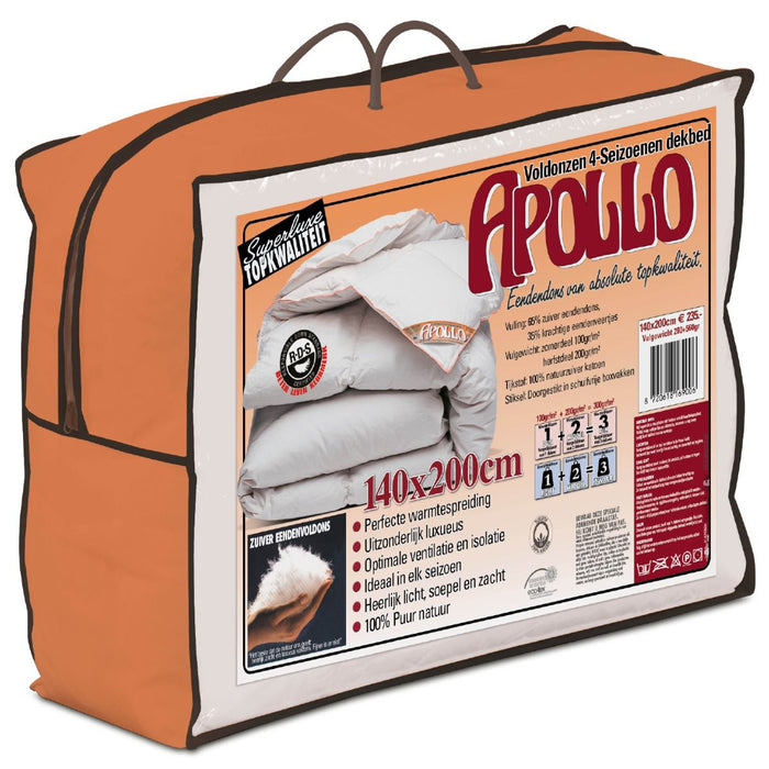 Apollo - Voldonzen Eendendons - 4-Seizoenen Dekbed - 200x200cm