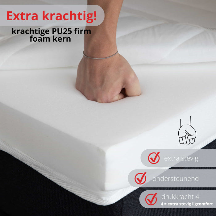 Torro - Extra Stevige Topmatras - 90x210cm