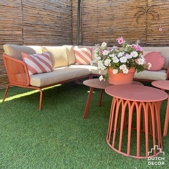 Dutch Decor buitenkussen SANZENO - 40x60 cm Muted Clay