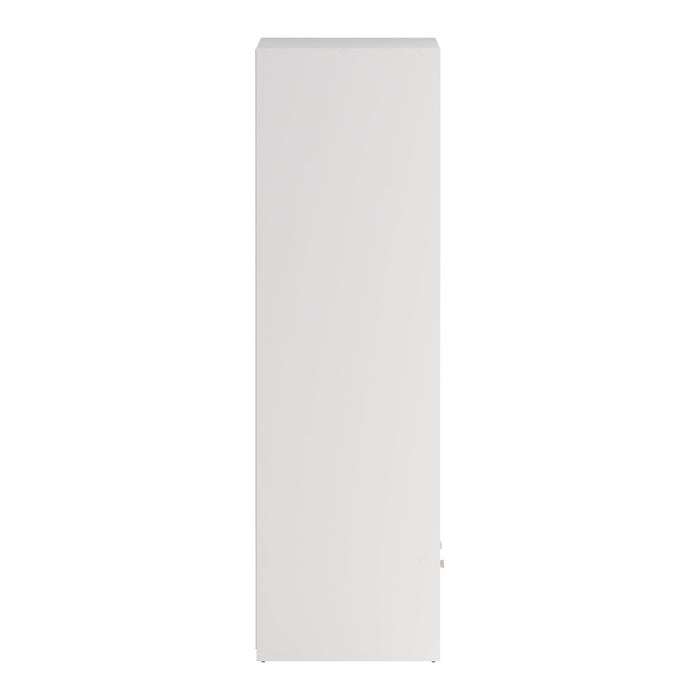 by fonQ basic Slim Kledingkast - B 121,2 cm - Eiken met witte rand