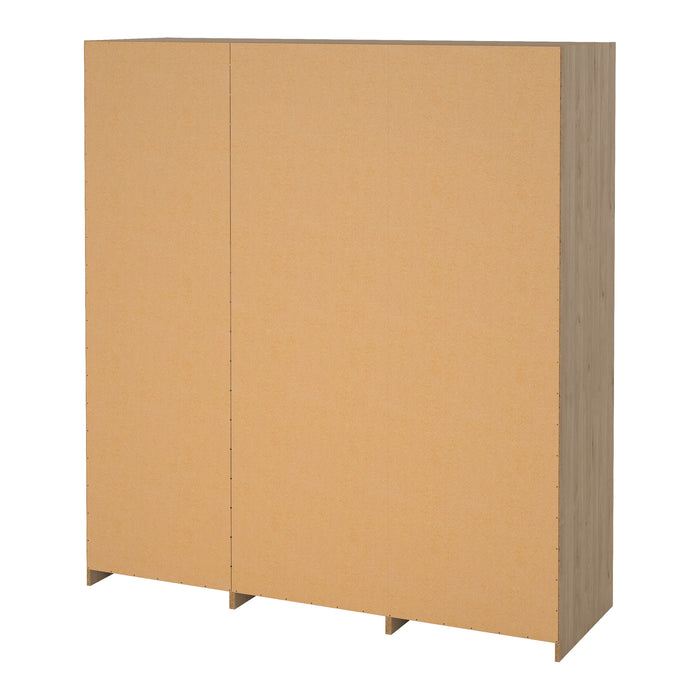 by fonQ basic Slim Kledingkast - B 181,4 - Eiken