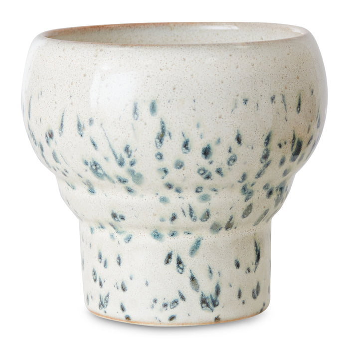 HKliving 70's Ceramics Lungo Mok 0,24 L - Set van 2 - Coral