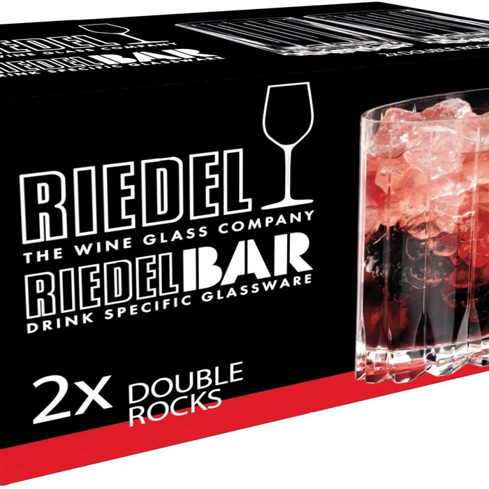 Riedel Whiskey Glazen Double Rocks - 2 stuks
