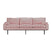 HKliving Retro Sofa 3-zitsbank - Wise Blossom