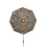 GOOD&MOJO Wandlamp Panama - Donker grijs - 65x7x65cm