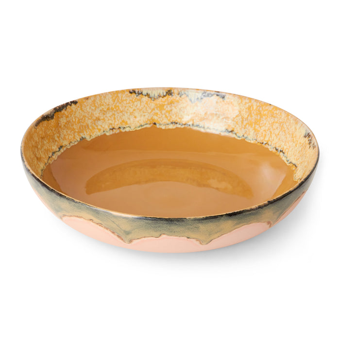 HKliving 70's Salade Schaal Ø 33 cm - Sunflower