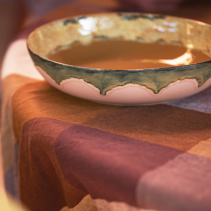 HKliving 70's Salade Schaal Ø 33 cm - Sunflower