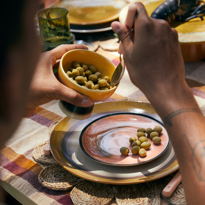 HKliving 70's Ceramics Tapas Schaal Ø 11 cm - Sunshade