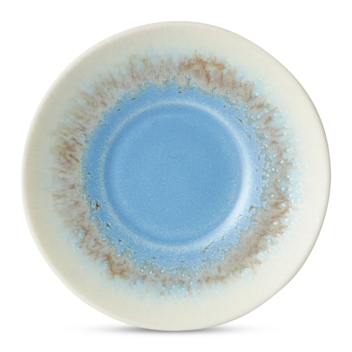 HKliving 70's Ceramics Schotels - Set van 4 - Ocean