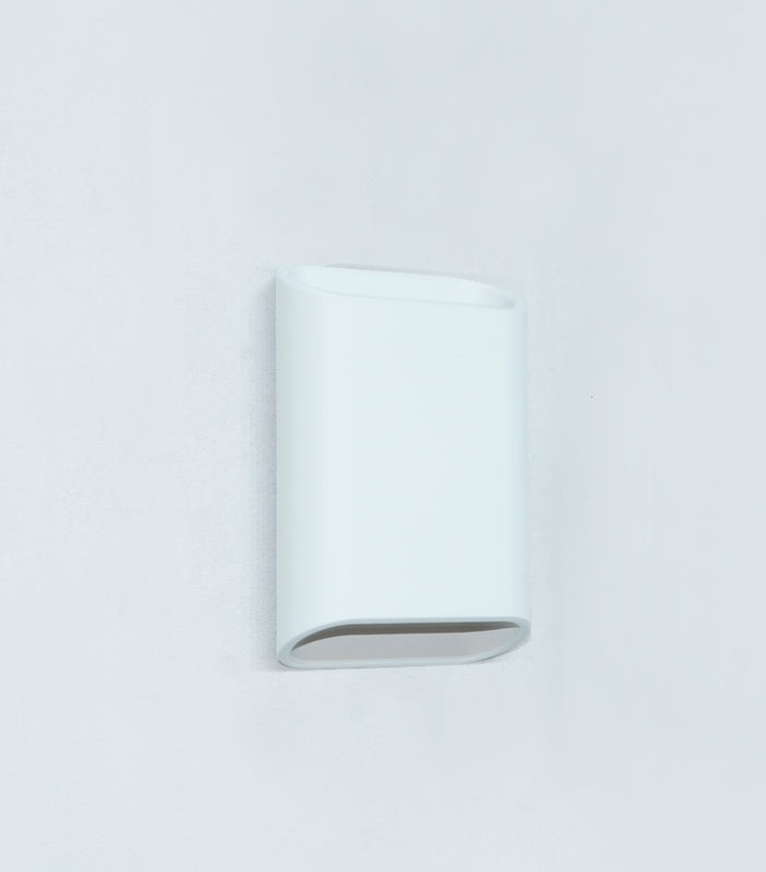 Artdelight Wandlamp Diaz-L Wit Led 2 x 6Watt IP65