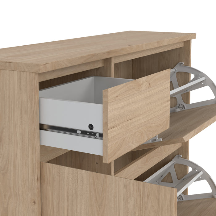 by fonQ basic Slide Schoenenkast - Bruin