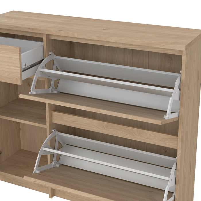 by fonQ basic Slide Schoenenkast - Bruin