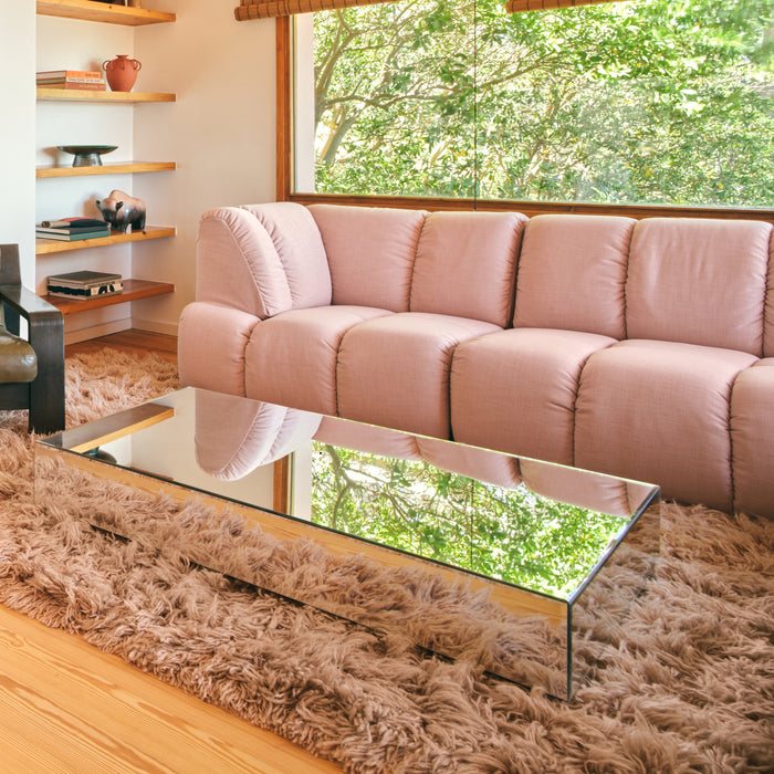 HKliving Wave Bank Element - Hoekstuk Links - Wise Blossom