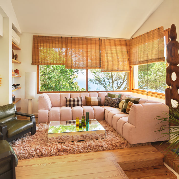 HKliving Wave Bank Element - Hoekstuk - Wise Blossom