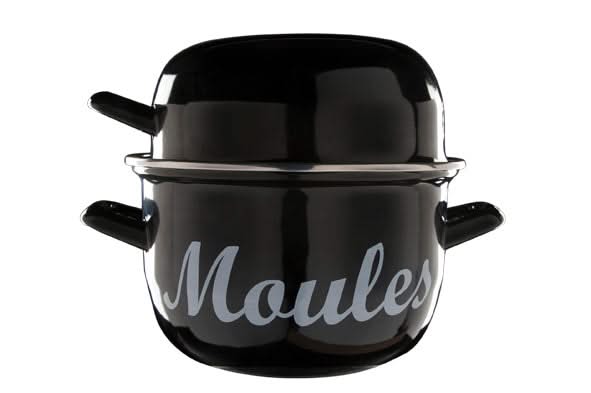 Cosy & Trendy Mosselpan - Zwart - ø 18 cm | 2.8 liter