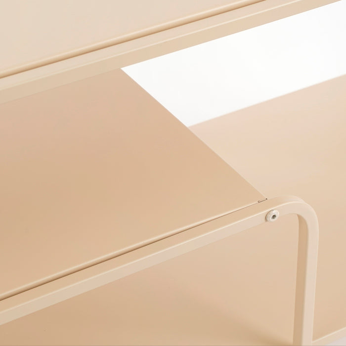 Mica Decorations Jules Salontafel - L110 x B38 x H50 cm - Lichtbruin