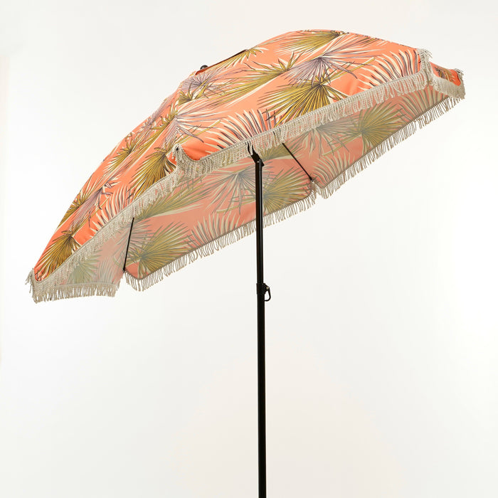In The Mood Collection Parasol Palmbladeren - H238 x Ø220 cm - Oranje