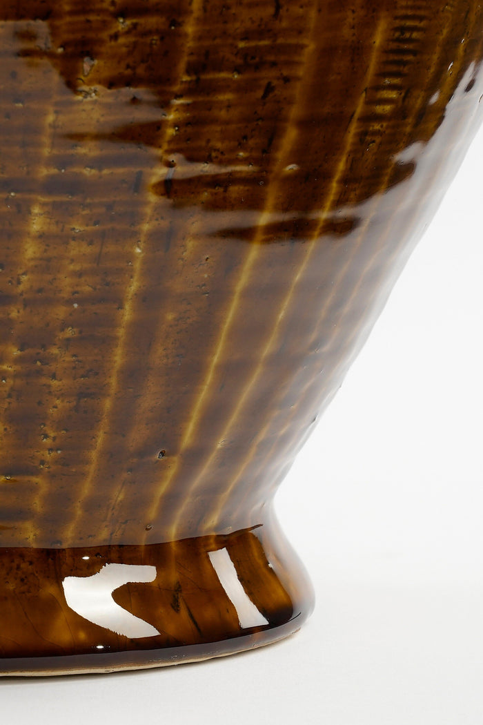 Mica Decorations Elena Vaas - L29 x B26 x H39 cm - Bruin