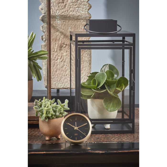 Mica Decorations Storm Lantaarn - L19,5 x B19 x H36 cm - Zwart