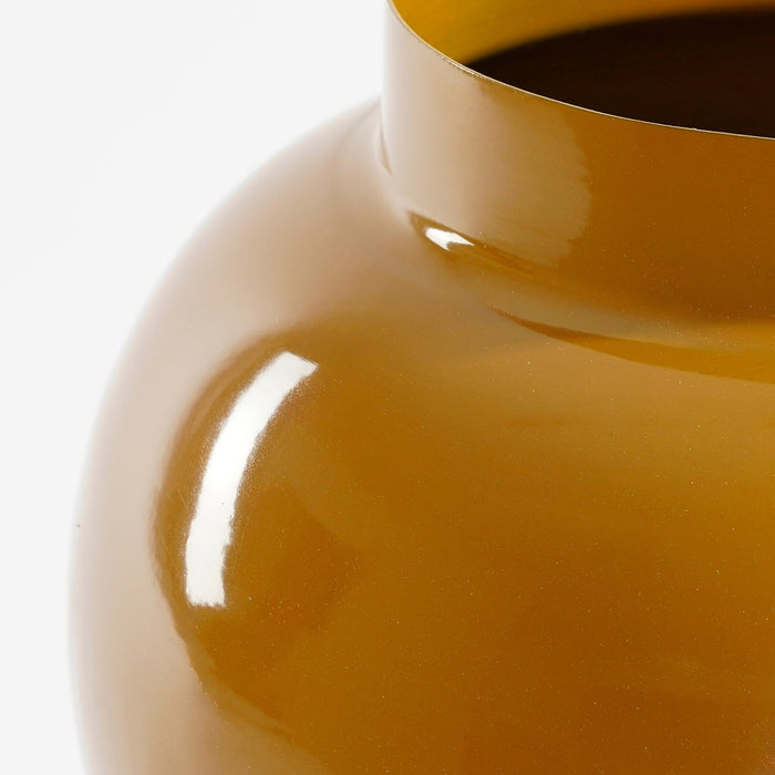 Mica Decorations Boyd Vaas - H37 x Ø26 cm - Bruin