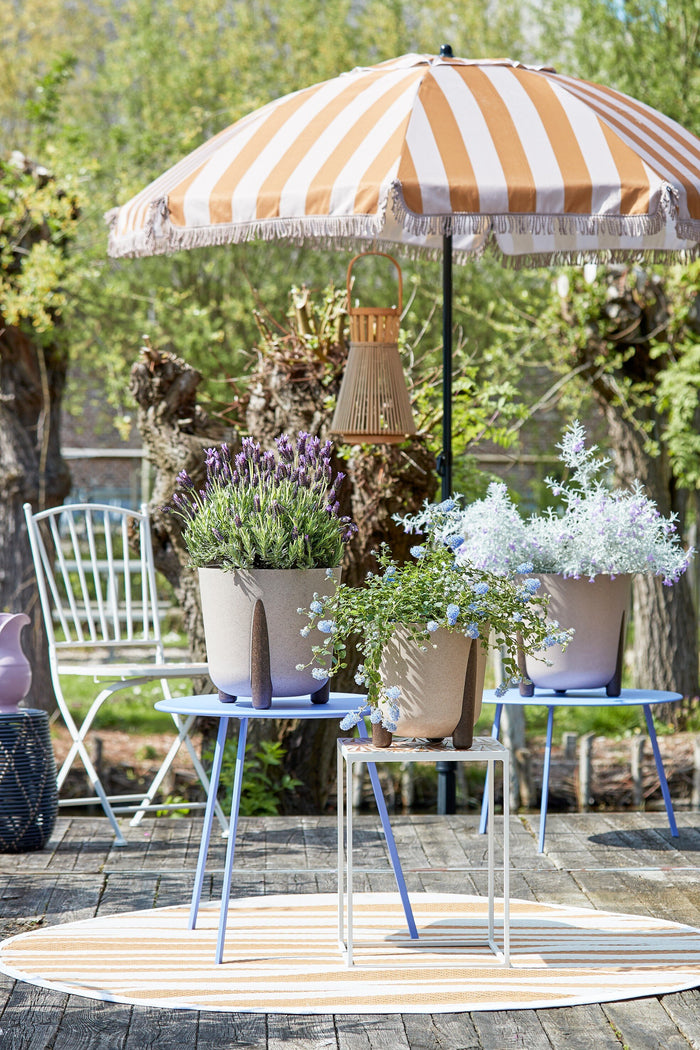 In The Mood Collection Osborn Parasol - H238 x Ø220 cm - Bruin