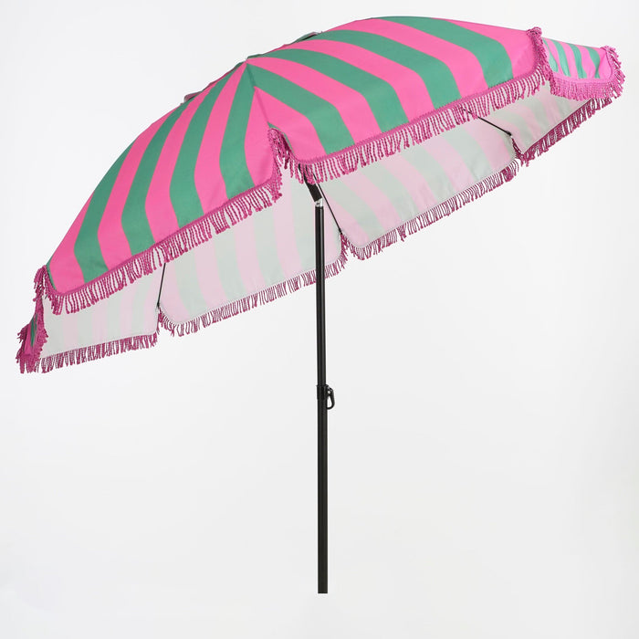 In The Mood Collection Osborn Parasol - H238 x Ø220 cm - Groen