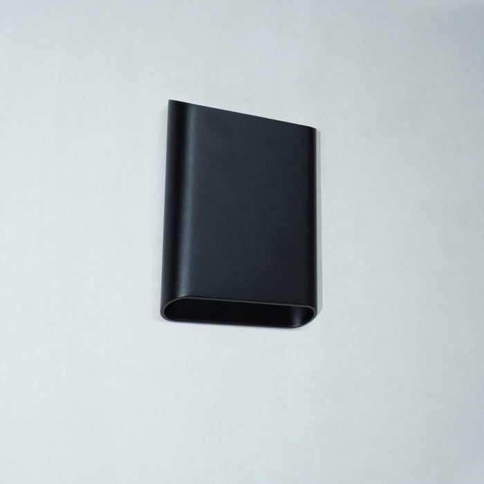 Artdelight Wandlamp Diaz-L Zwart Led 2 x 6Watt IP65