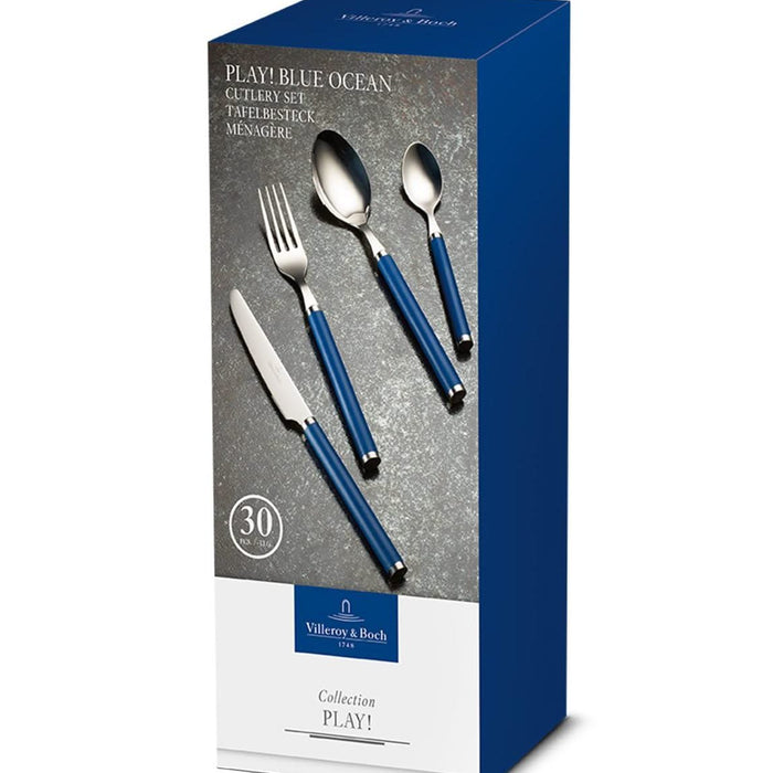 Villeroy & Boch Bestekset Play! - Blue Ocean - 30 delig | 6 personen