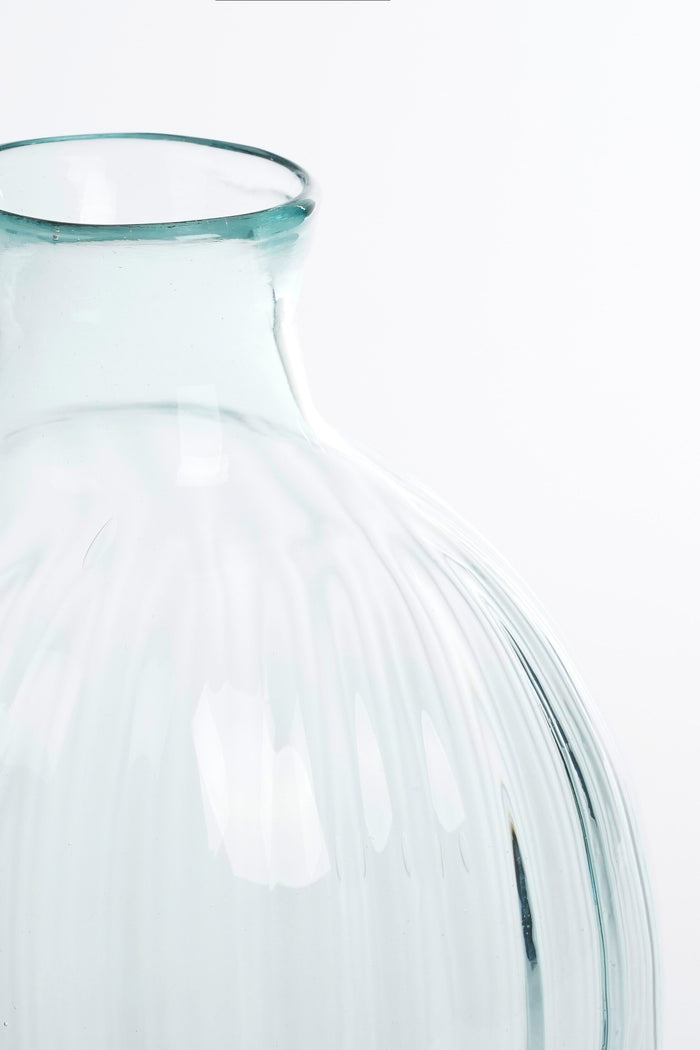 Mica Decorations Silena Vaas - H26,5 x Ø23,5 cm - Gerecycled Glas