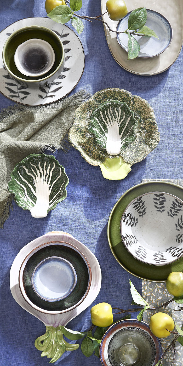 Mica Decorations Rhea Dinerbord - Ø27,5 cm - Keramiek - Groen